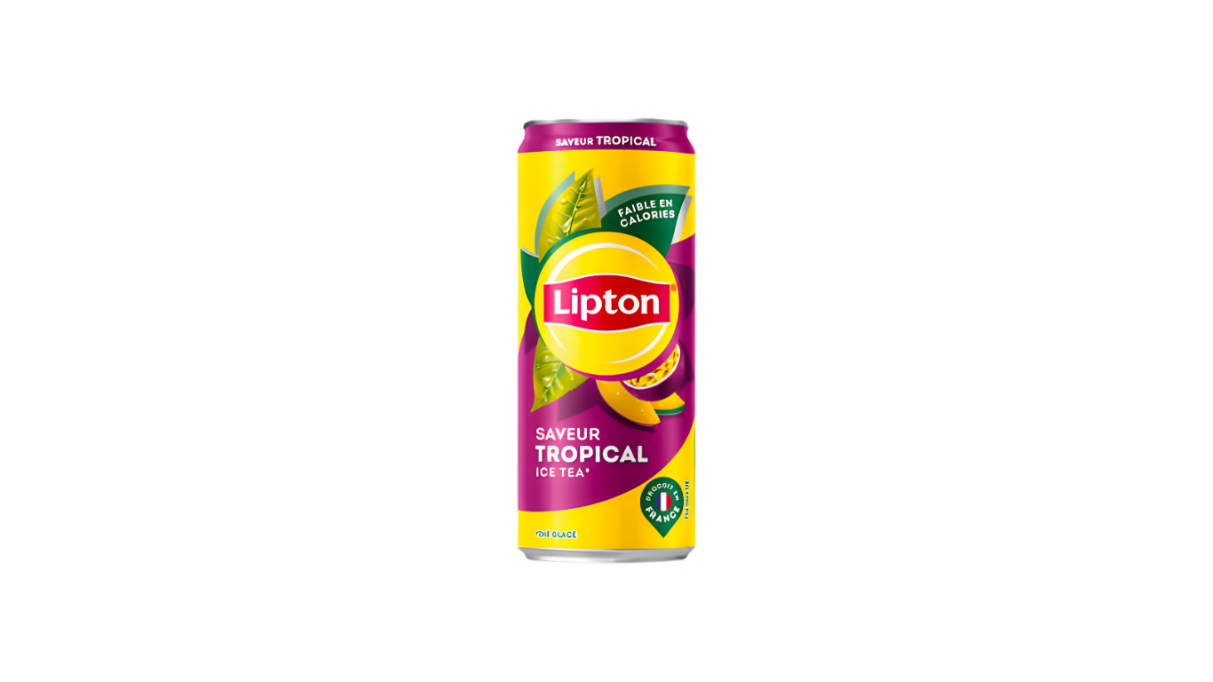 Lipton Iced Tea Tropical Flavor, 330ml