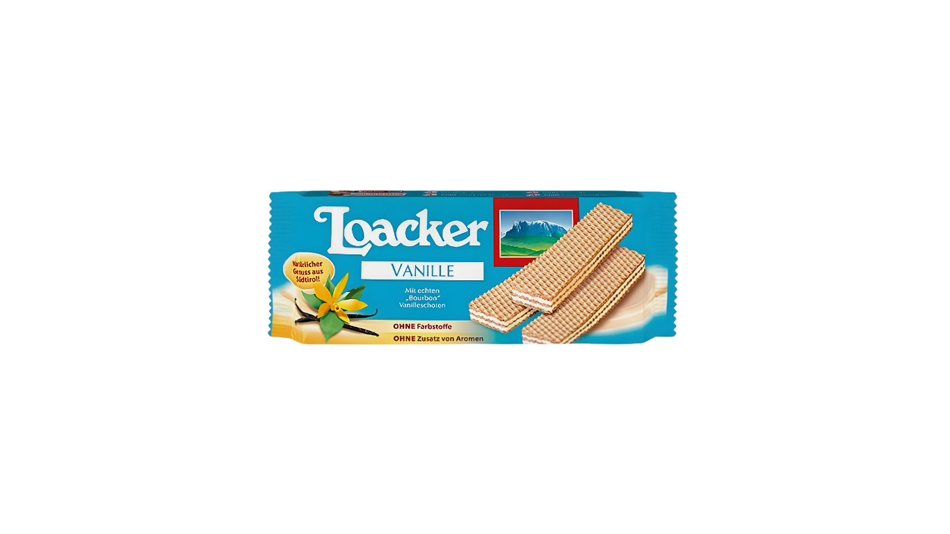 Loacker Crispy Vanilla Wafer, 30g