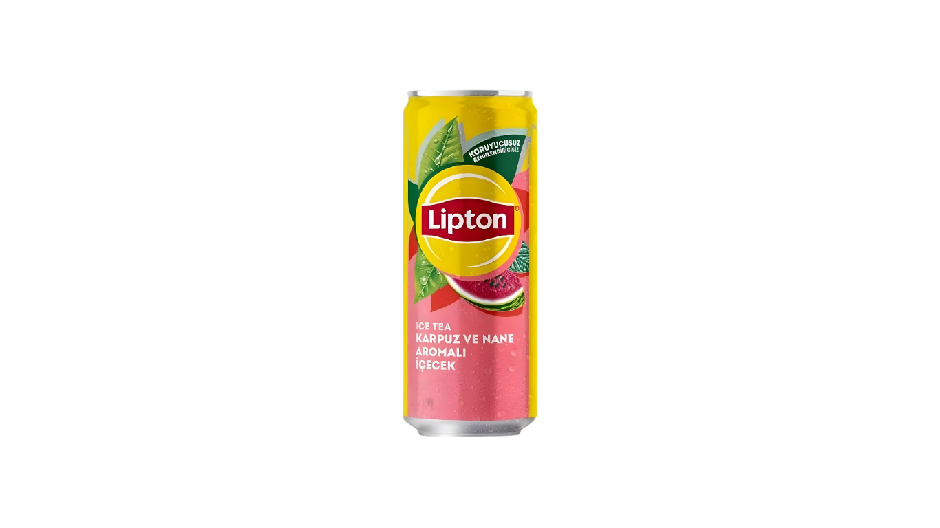 Lipton Iced Tea Watermelon & Mint Flavor, 330ml