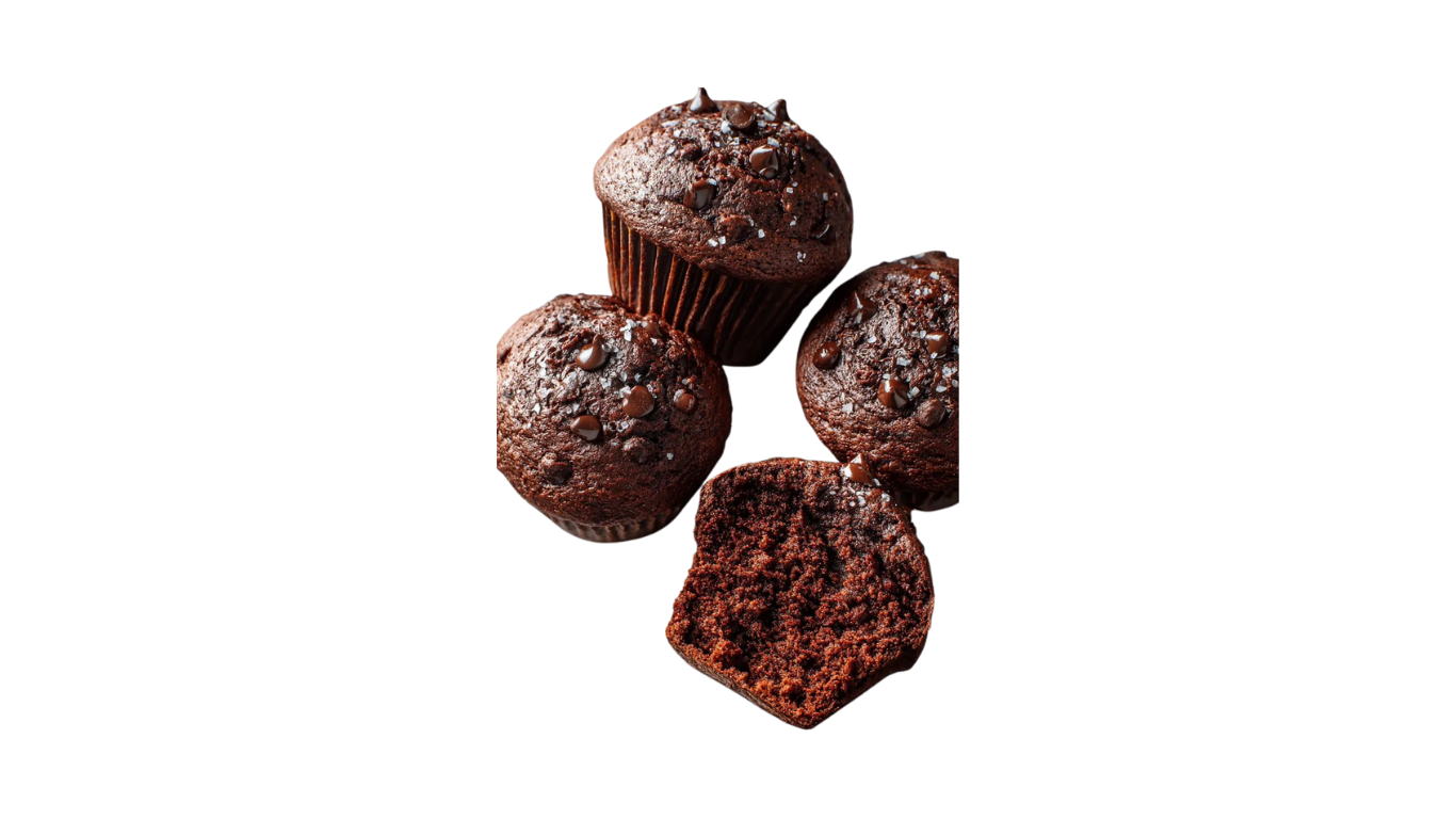 Chocolate Mini Muffins, 4 Pieces