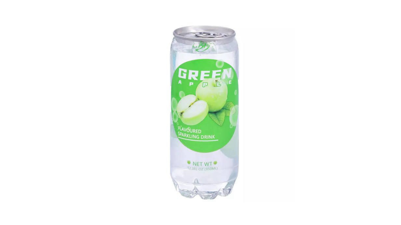 Elisha Sparkling Water Apple - 350ml